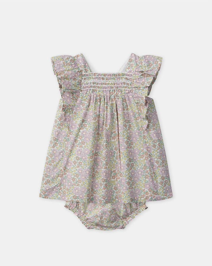 Floral print sleeveless dress Pink colour  Sergent Major