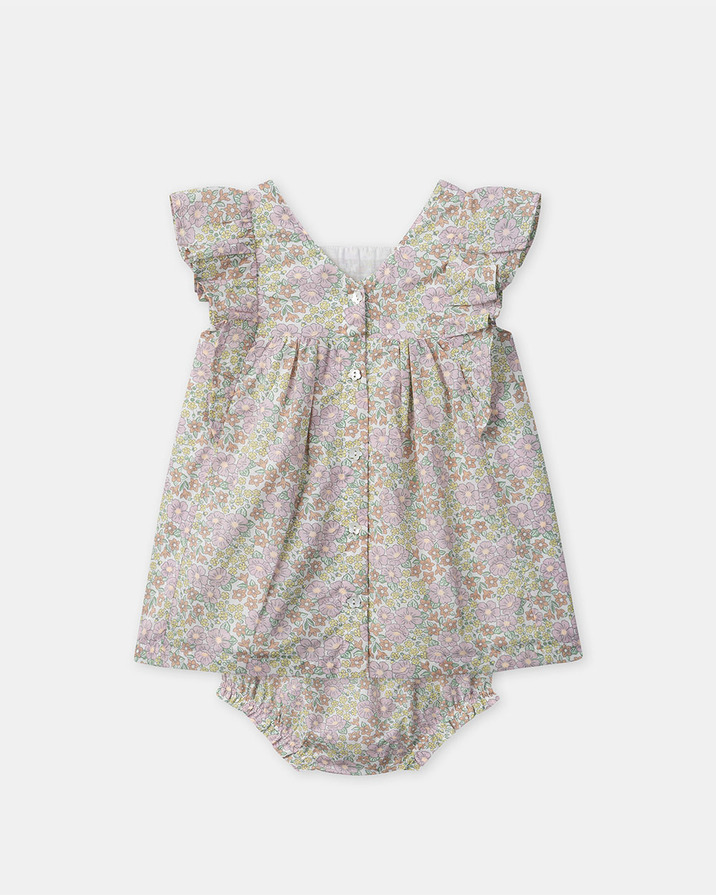 Floral print sleeveless dress Pink colour  Sergent Major