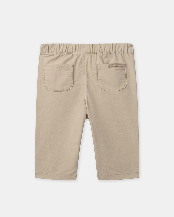Straight-leg twill trousers Beige colour  Sergent Major
