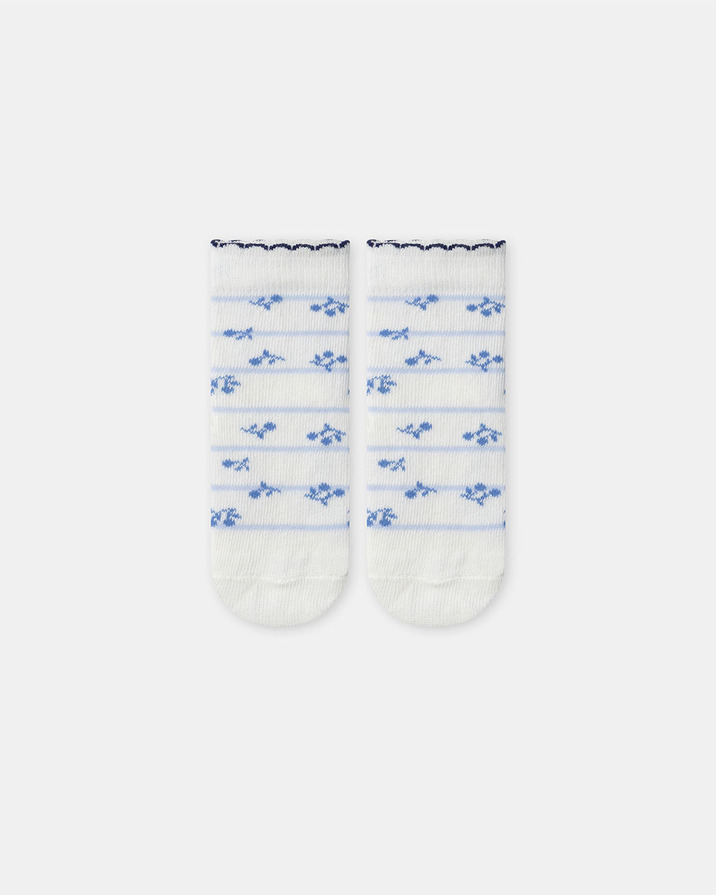 Set of 3 pairs of berry print socks Blue colour  Sergent Major