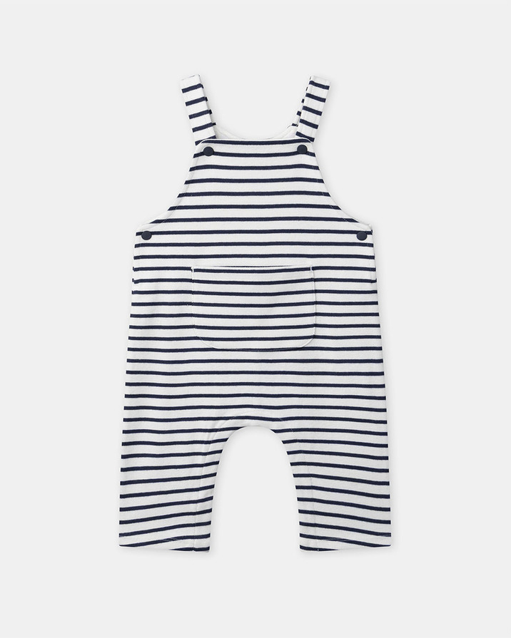 Striped dungarees Navy blue colour  Sergent Major