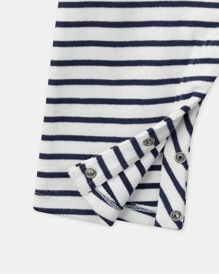 Striped dungarees Navy blue colour  Sergent Major