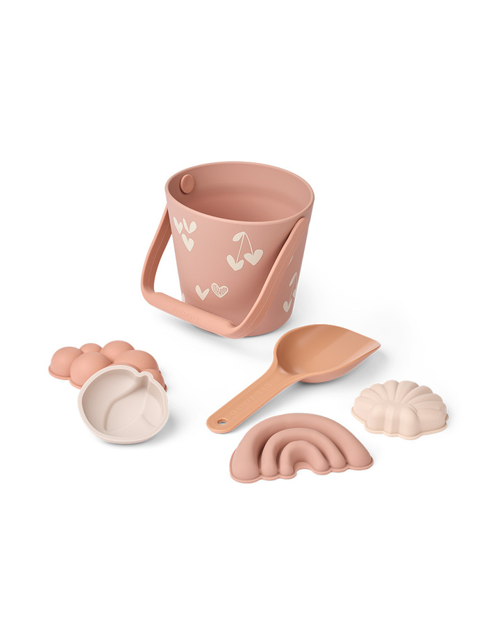 Gilma beach set Sweethearts/pale Tuscany  Liewood