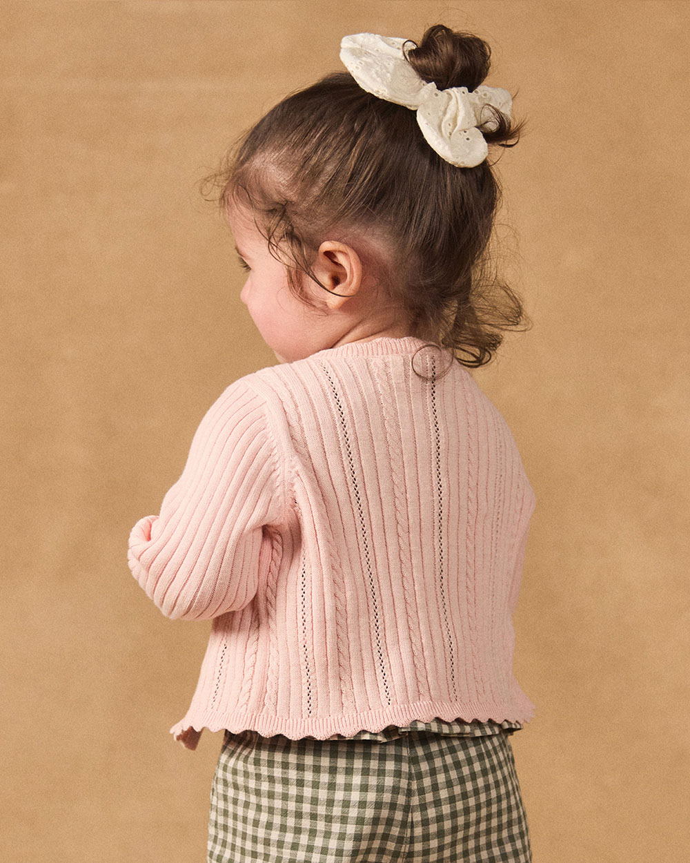 Openwork knit cardigan Light pink colour  Sergent Major