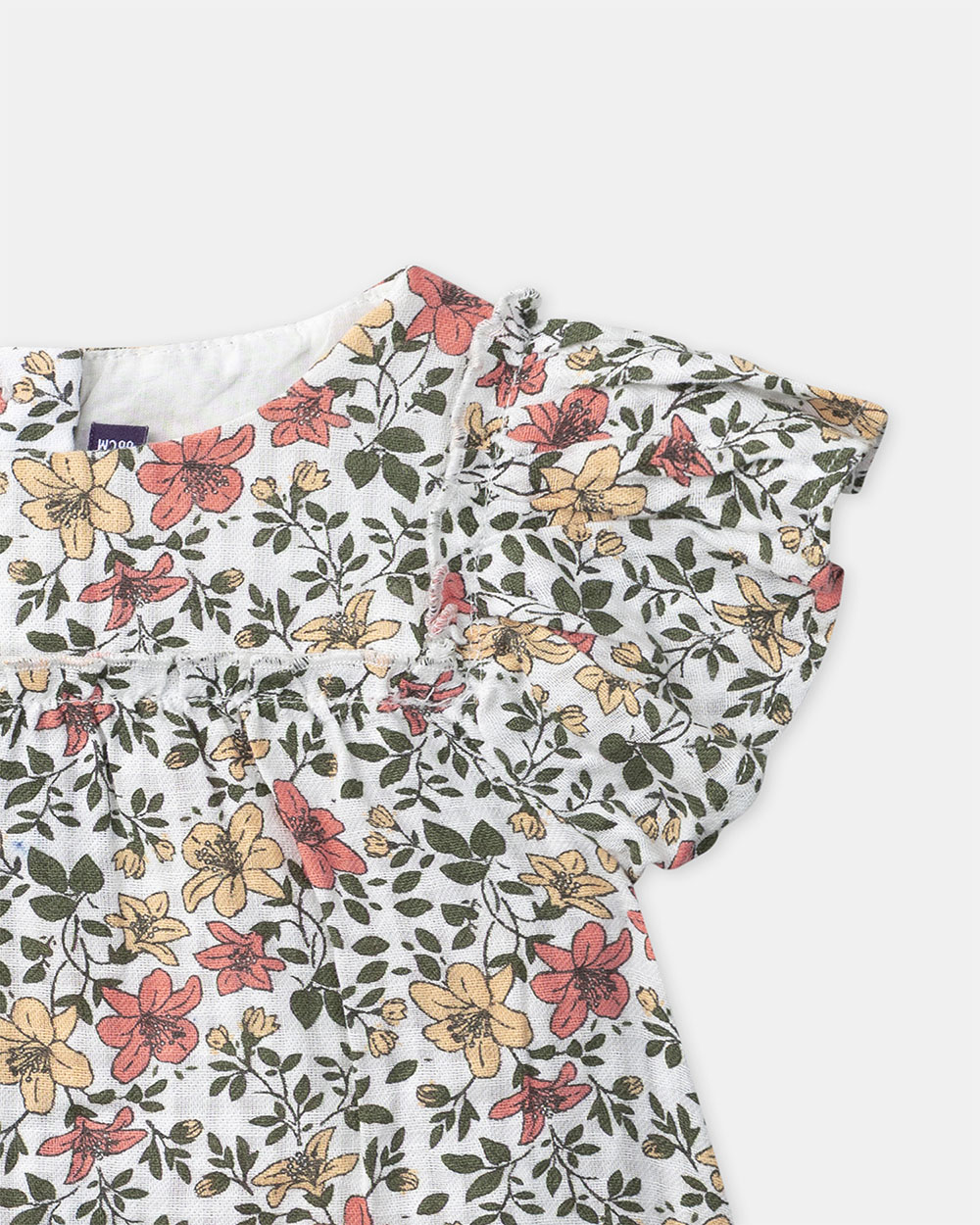 Baby girl dress and bloomers Floral print  Sergent Major
