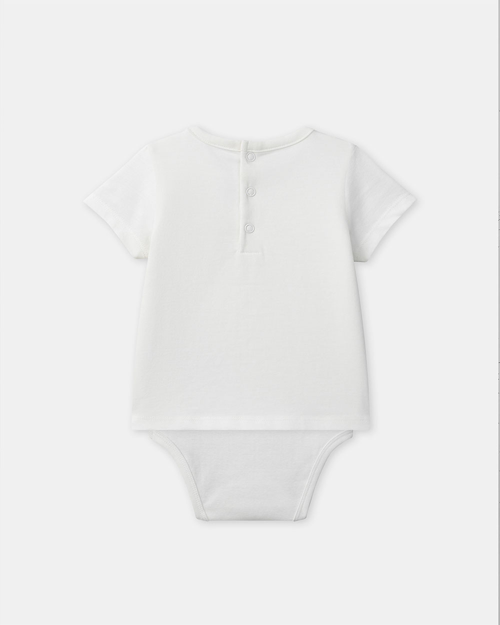 Dinosaur T-shirt bodysuit Ecru colour  Sergent Major