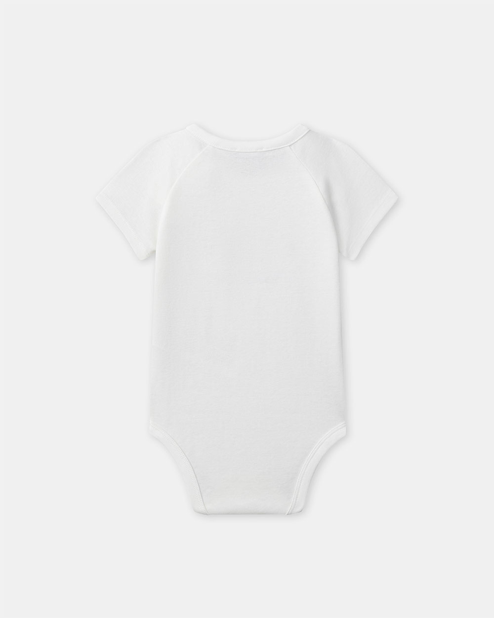 Short-sleeved bodysuit with 3D ears Ecru colour  Sergent Major