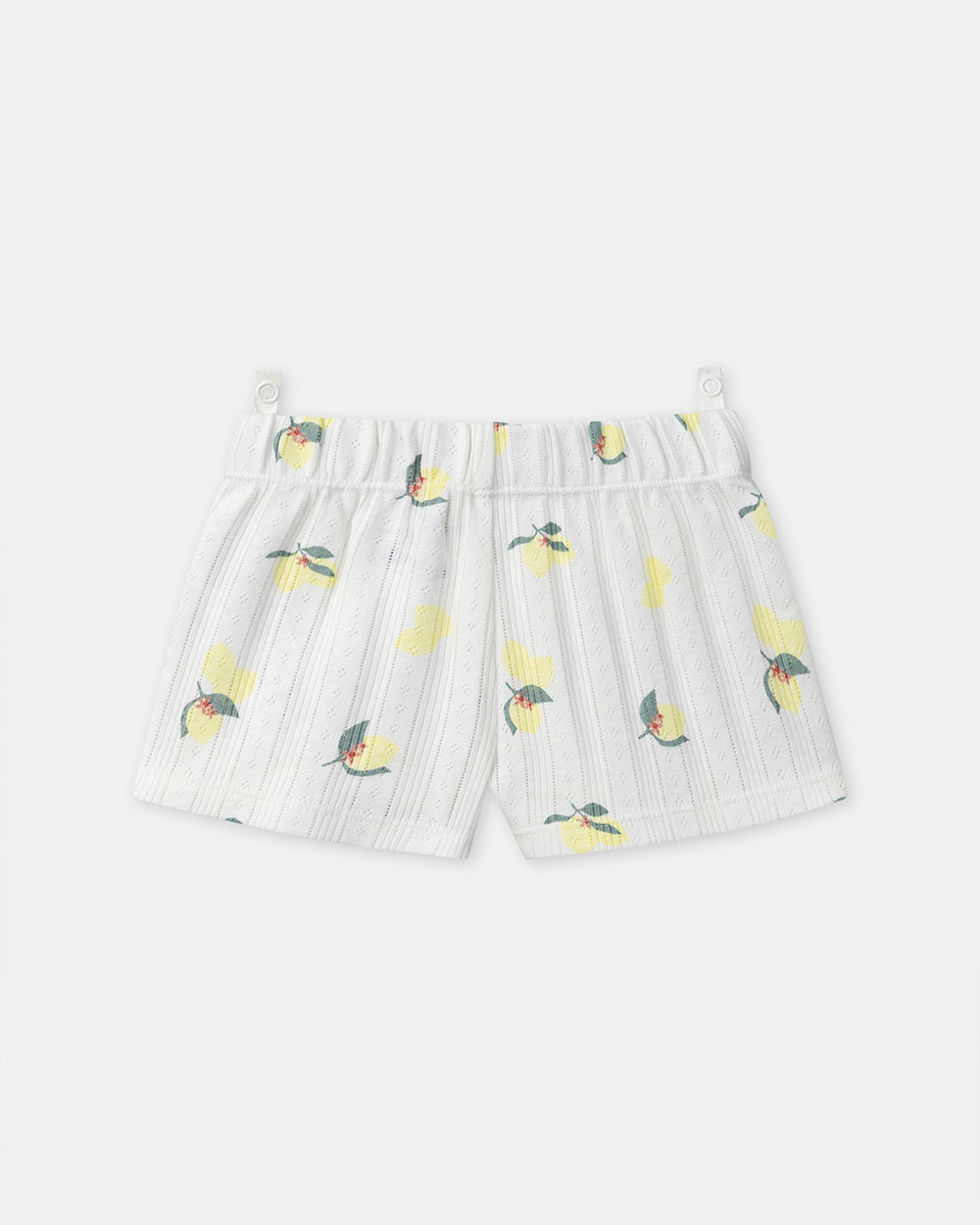 Two-piece lemon print pajamas Ecru colour  Sergent Major