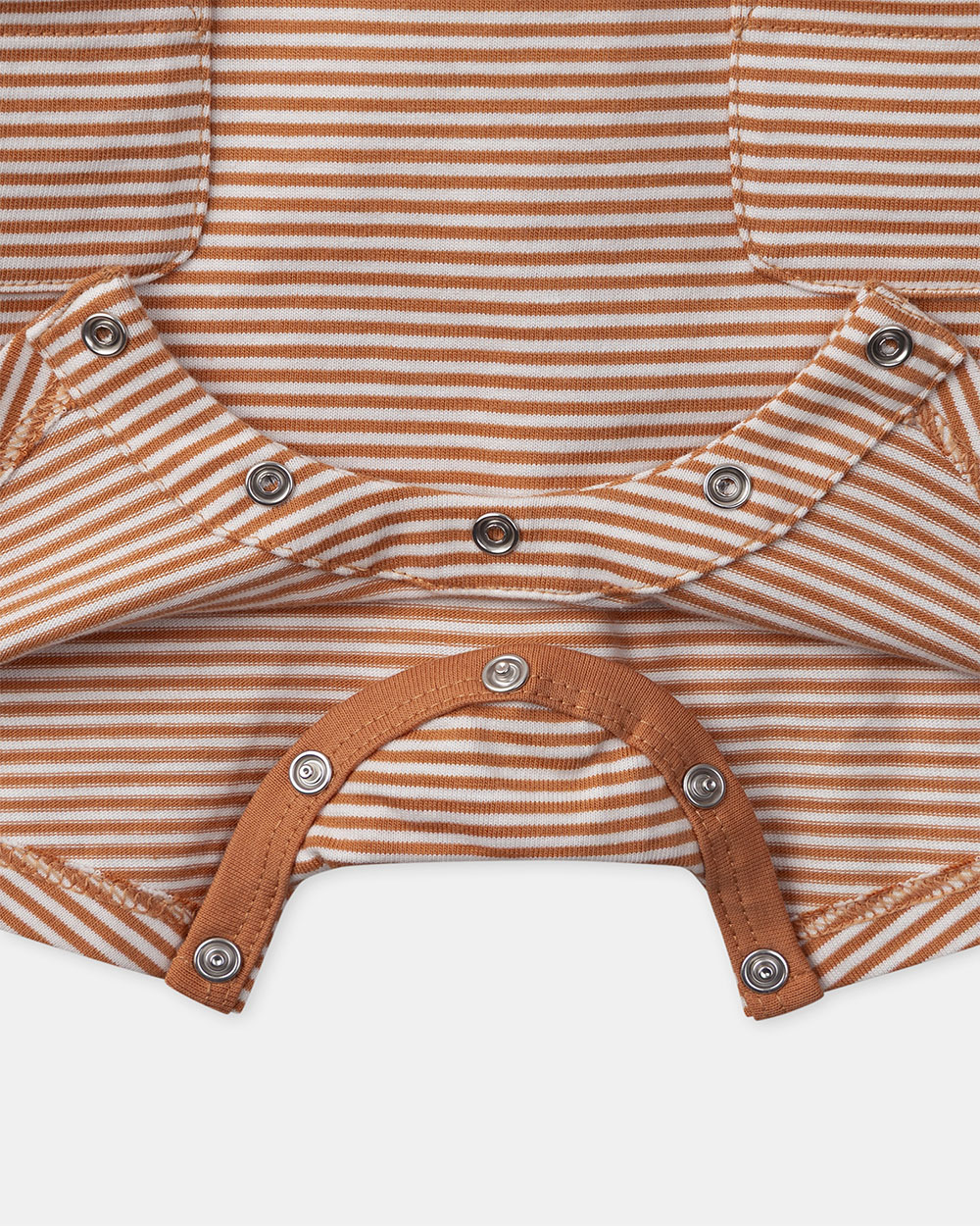 Short striped jumpsuit Orange colour  Sergent Major