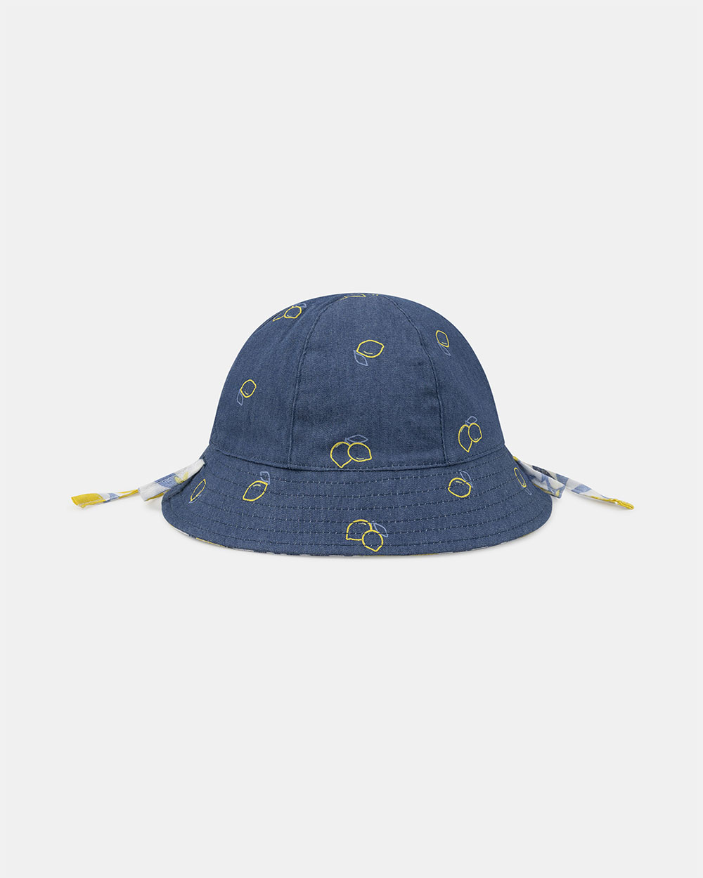 Reversible lemon or denim hat Blue colour  Sergent Major
