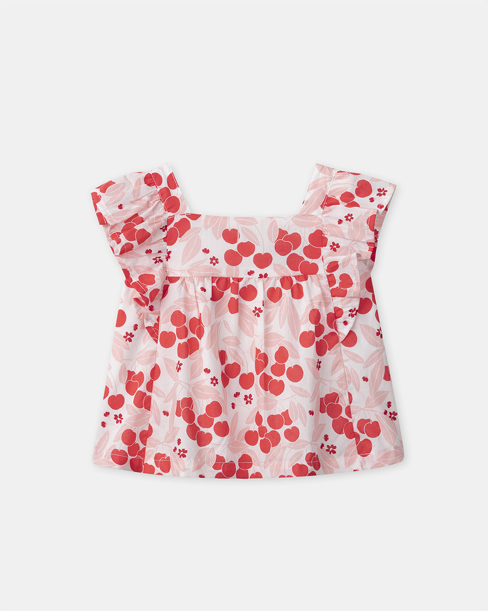 Cherry print blouse Pink colour  Sergent Major