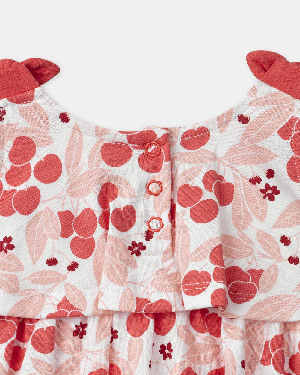 Cherry-print bodysuit Pink colour  Sergent Major