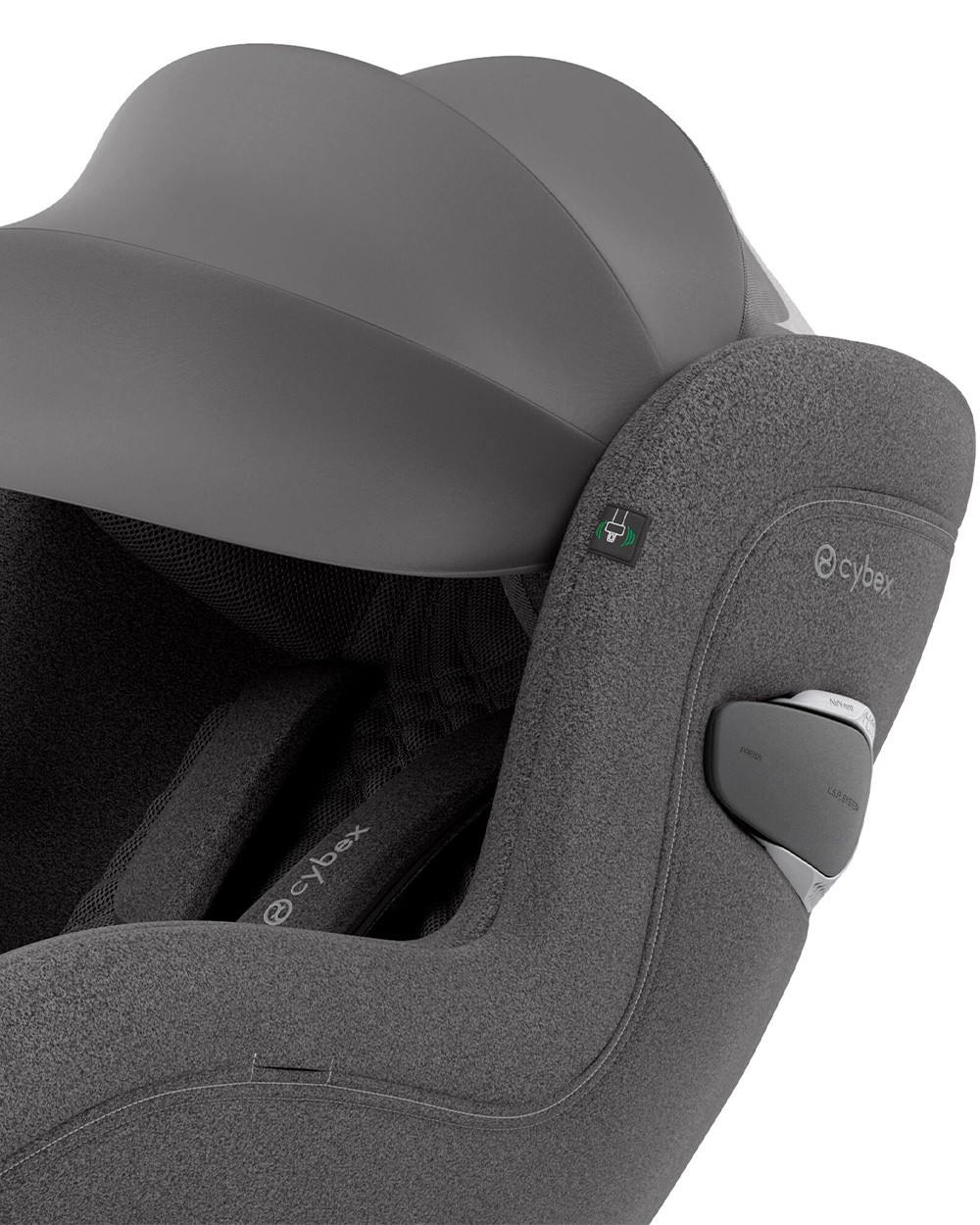 Sirona Ti car seat Mirage Grey Plus colour  Cybex