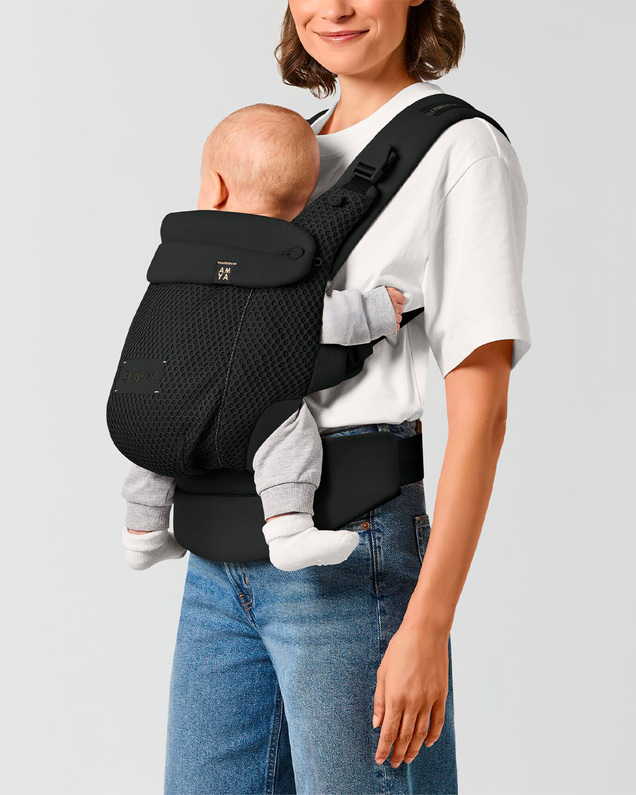 Amya baby carrier Magic black colour  Cybex
