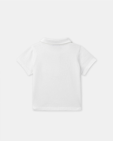 Polo-style T-shirt Ecru colour  Sergent Major