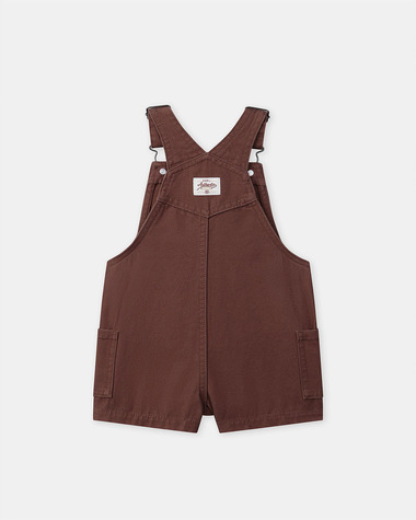 &ldquo;Little Adventurer&rdquo; short overalls Brown colour  Sergent Major