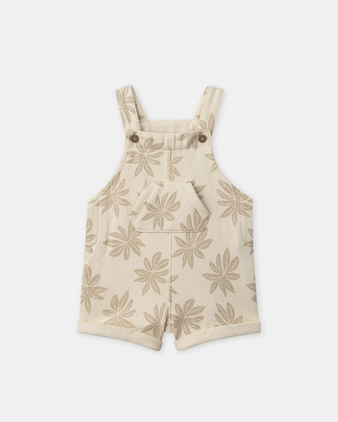Palm tree print short overalls Beige colour  Sergent Major