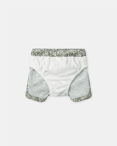 Jungle print swim shorts with lining Khaki colour  Sergent Major