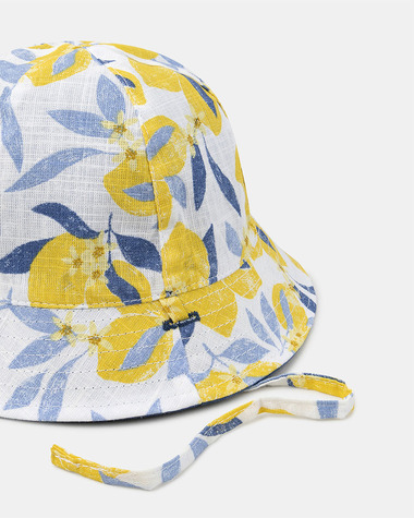 Reversible lemon or denim hat Blue colour  Sergent Major