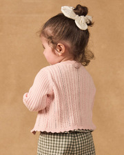 Openwork knit cardigan Light pink colour  Sergent Major