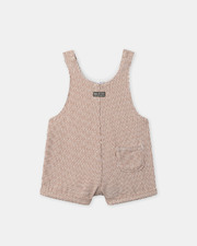 Striped short overalls Brown colour  Sergent Major