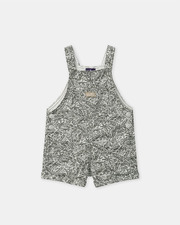 Tropical print short overalls Khaki colour  Sergent Major