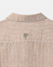 Short-sleeved striped shirt Orange colour  Sergent Major