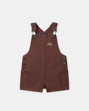 &ldquo;Little Adventurer&rdquo; short overalls Brown colour  Sergent Major