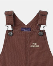 &ldquo;Little Adventurer&rdquo; short overalls Brown colour  Sergent Major