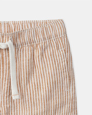 Comfortable striped shorts Orange colour  Sergent Major