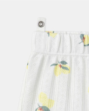 Two-piece lemon print pajamas Ecru colour  Sergent Major