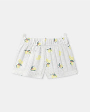 Two-piece lemon print pajamas Ecru colour  Sergent Major