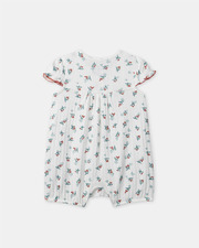 Fruit and butterfly print jumpsuit Ecru colour  Sergent Major