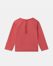 UPF 50+ long-sleeved swim T-shirt Coral colour  Sergent Major