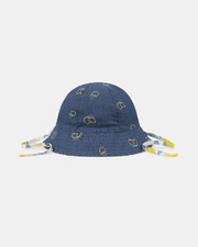 Reversible lemon or denim hat Blue colour  Sergent Major