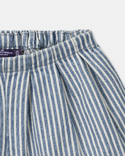 Striped denim shorts Blue colour  Sergent Major