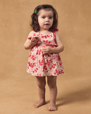 Cherry-print bodysuit Pink colour  Sergent Major
