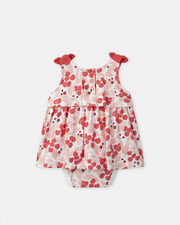 Cherry-print bodysuit Pink colour  Sergent Major