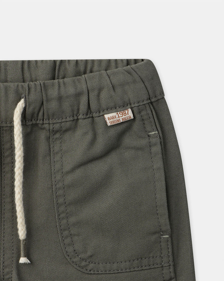 Twill summer shorts Khaki colour  Sergent Major