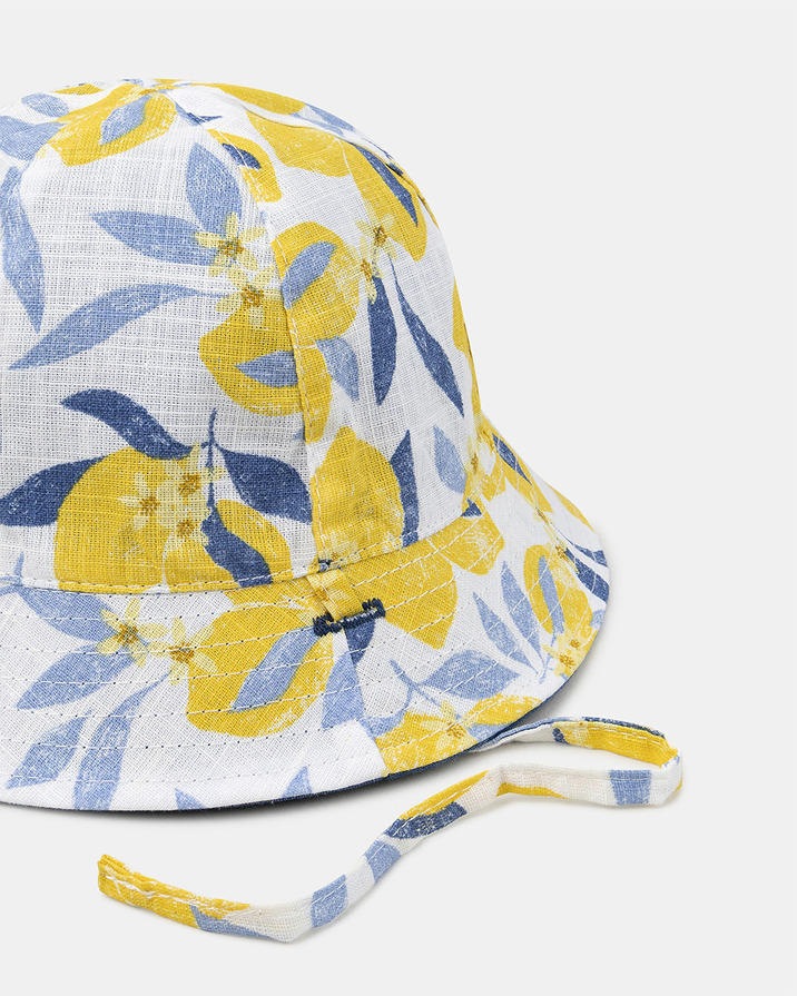Reversible lemon or denim hat Blue colour  Sergent Major