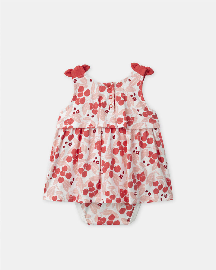 Cherry-print bodysuit Pink colour  Sergent Major