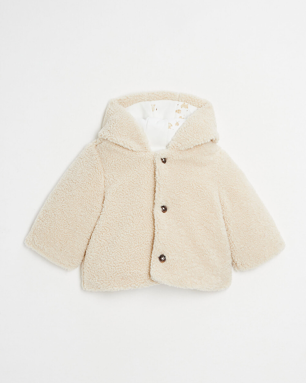 Faux fur jacket Natural colour  Natalys