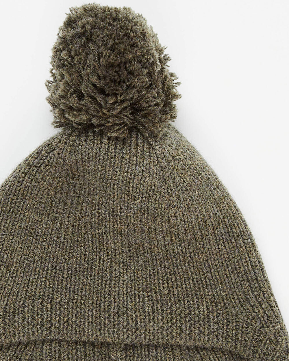 Merino wool hat Moss green colour Natalys