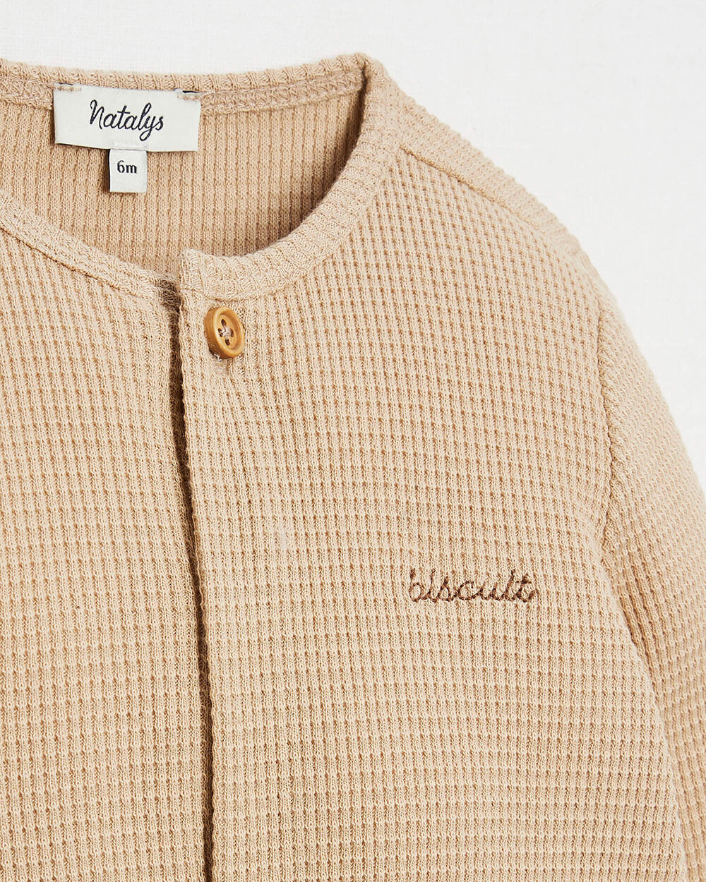 Crossed onesie Camel colour  Natalys