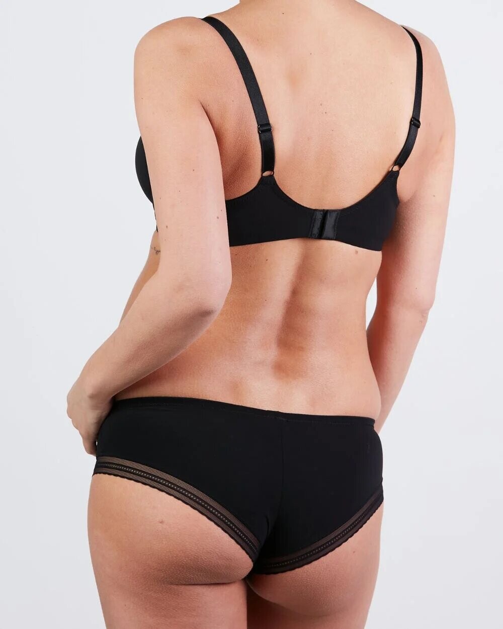 Breastfeeding bra Black colour  Cache coeur