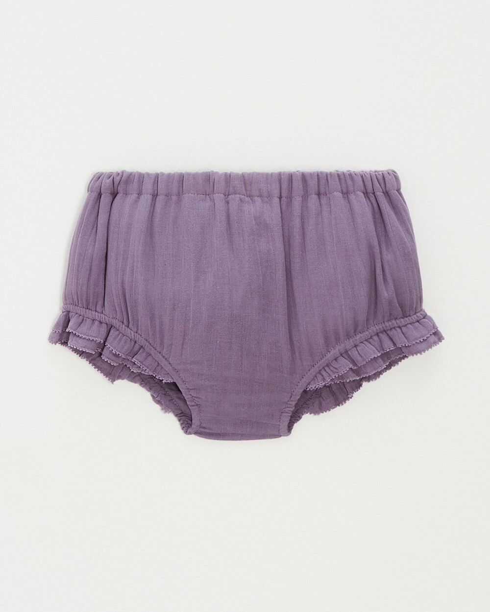 Cotton gauze bloomer Purple colour Natalys