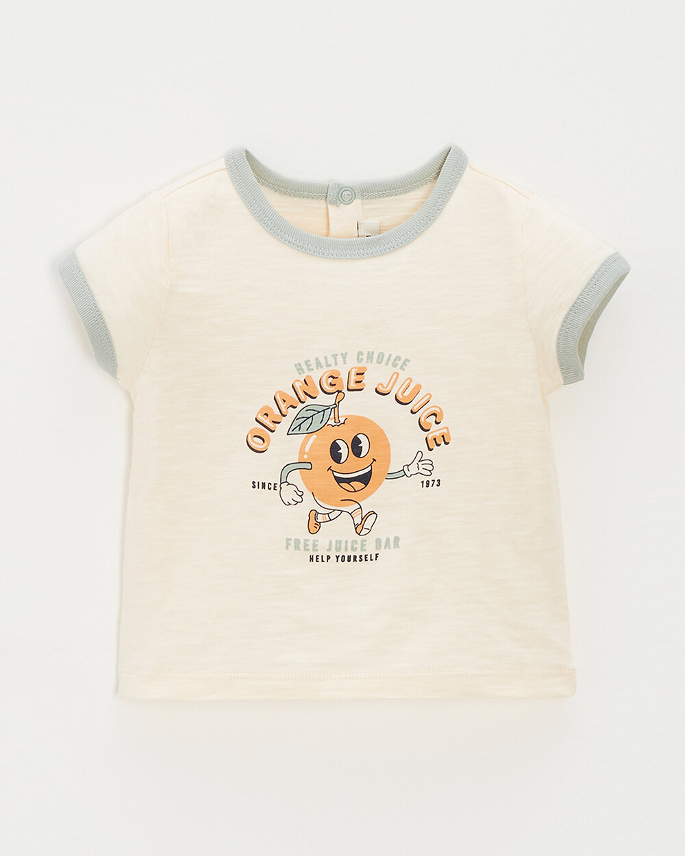 Short-sleeved tee-shirt Off-white colour  Natalys