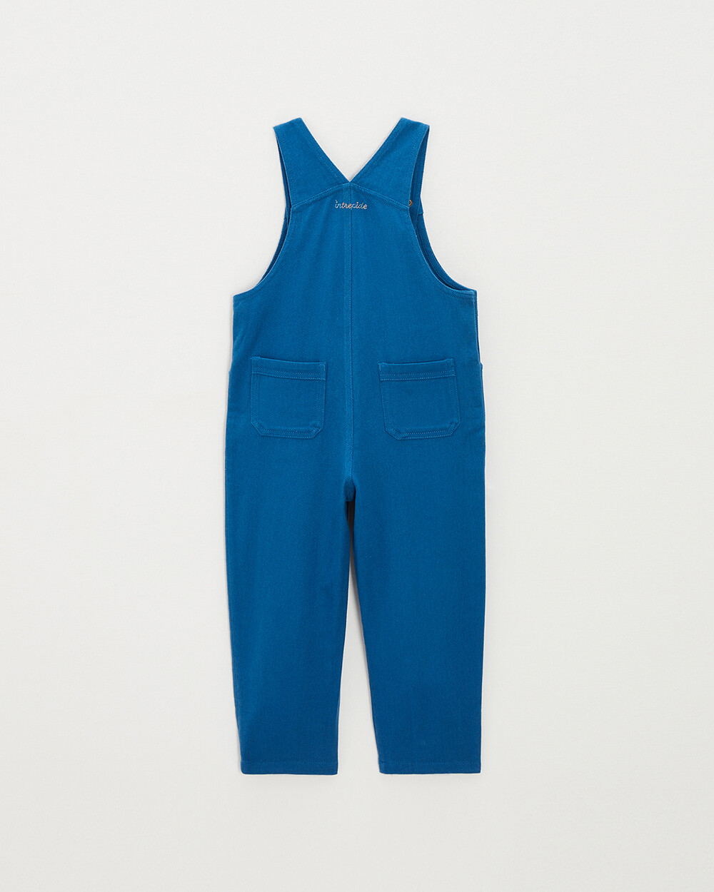 Long twill dungarees Blue colour  Natalys