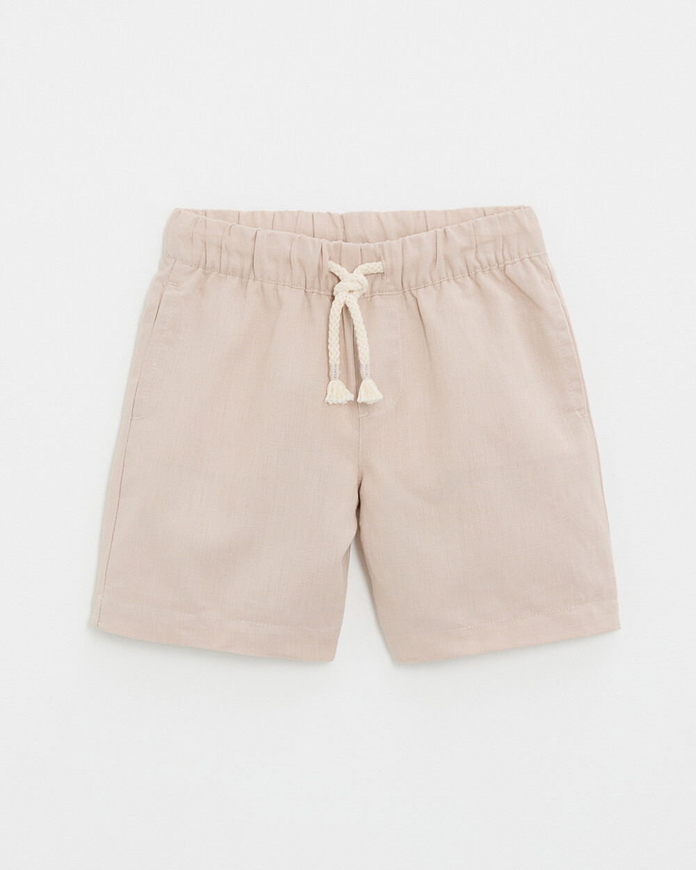 Kid's linen/cotton shorts Beige colour Natalys