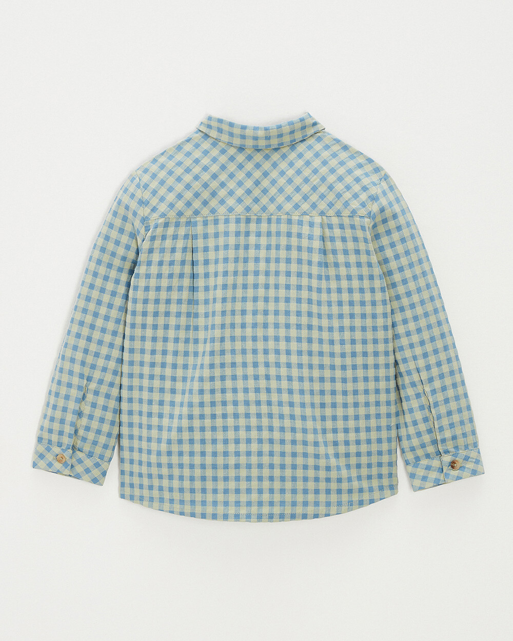 Kid's checkered shirt Blue colour  Natalys
